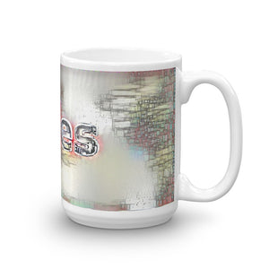 Miles Mug Ink City Dream 15oz left view