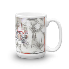 Load image into Gallery viewer, Avery Mug Frozen City 15oz left view