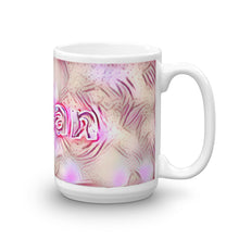 Load image into Gallery viewer, Susan Mug Innocuous Tenderness 15oz left view