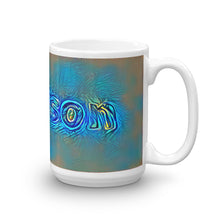 Load image into Gallery viewer, Addison Mug Night Surfing 15oz left view