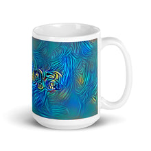 Load image into Gallery viewer, Alana Mug Night Surfing 15oz left view
