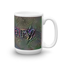 Load image into Gallery viewer, Zachary Mug Dark Rainbow 15oz left view
